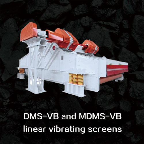 DMS-VB and MDMS-VB linear vibrating screens